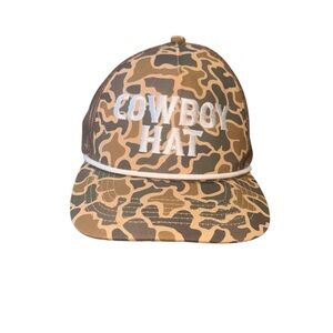Camouflage Cowboy Hat Cap
